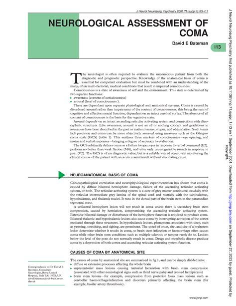 coco underscore coma|NEUROLOGICAL ASSESSMENT OF COMA